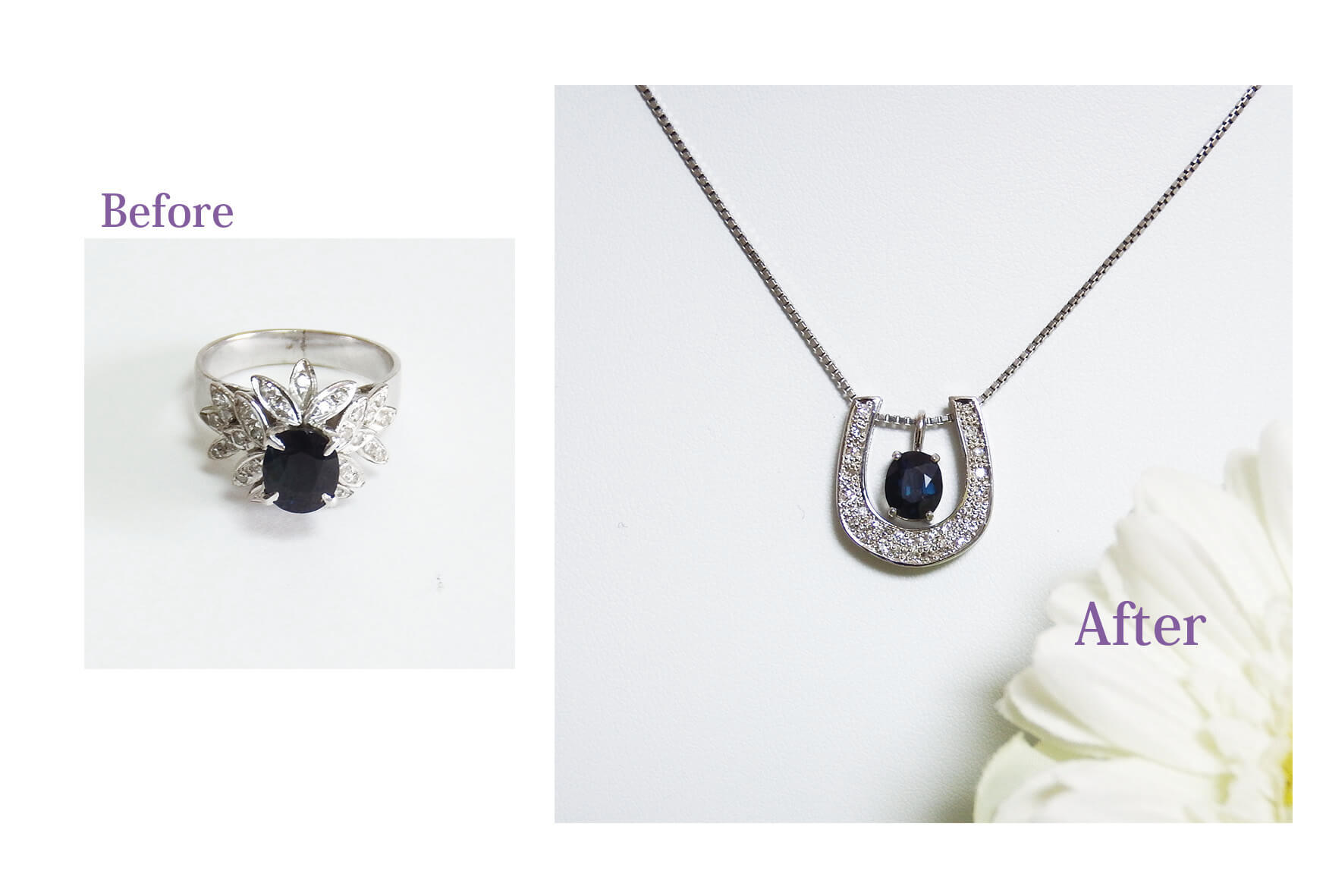 馬蹄型ペンダント