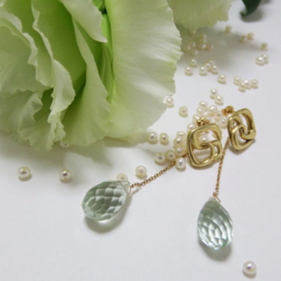 グリーンアメジストチャーム画像