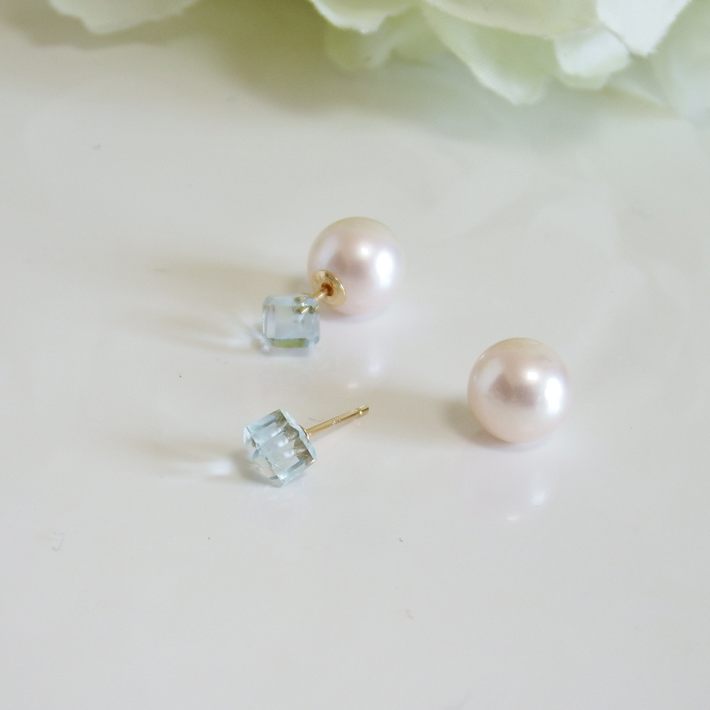 パールキャッチピアスパールキャッチピアス