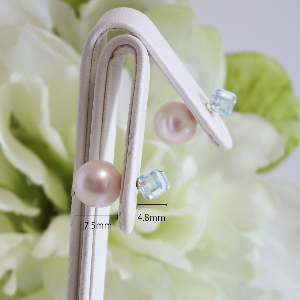 パールキャッチピアス