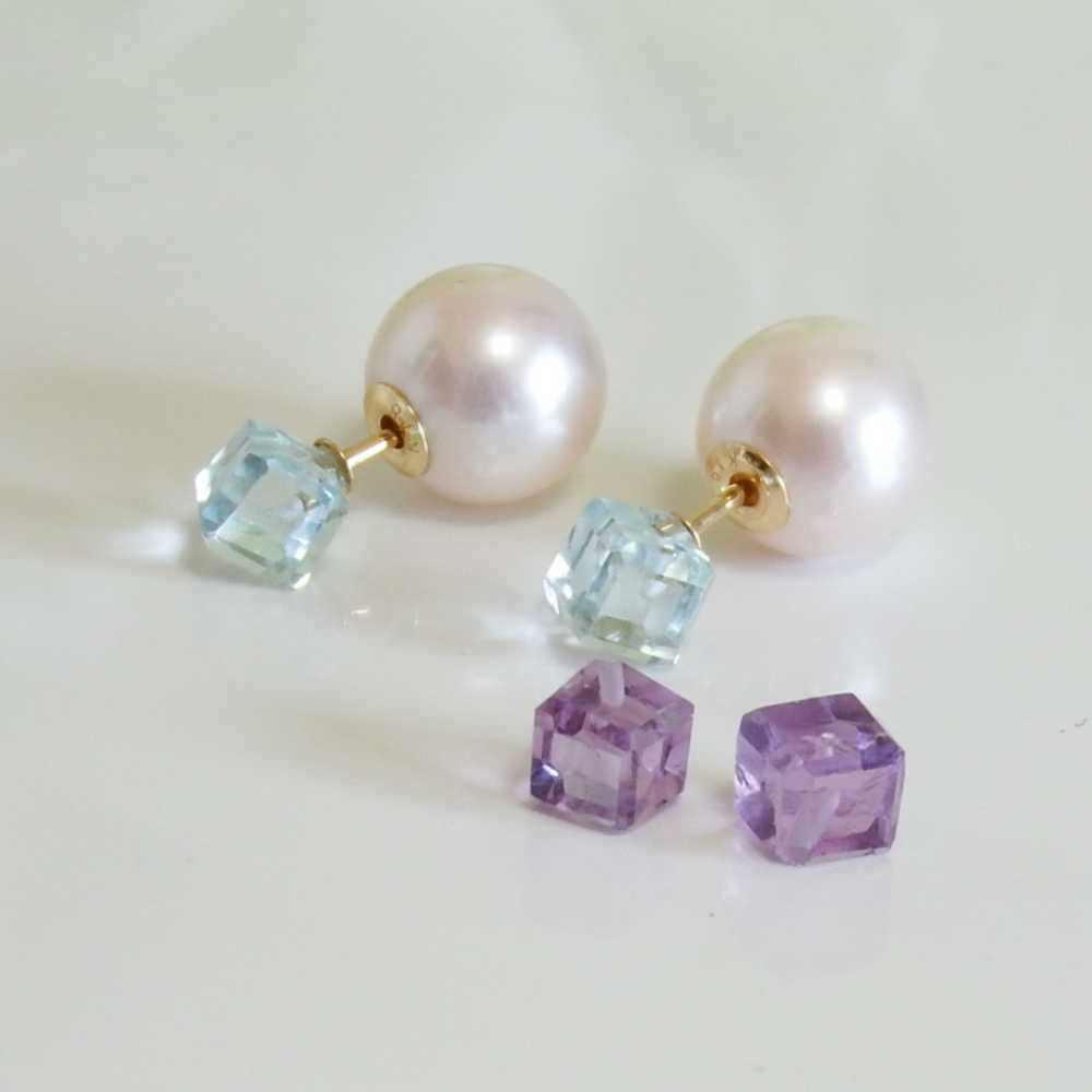 パールキャッチピアス