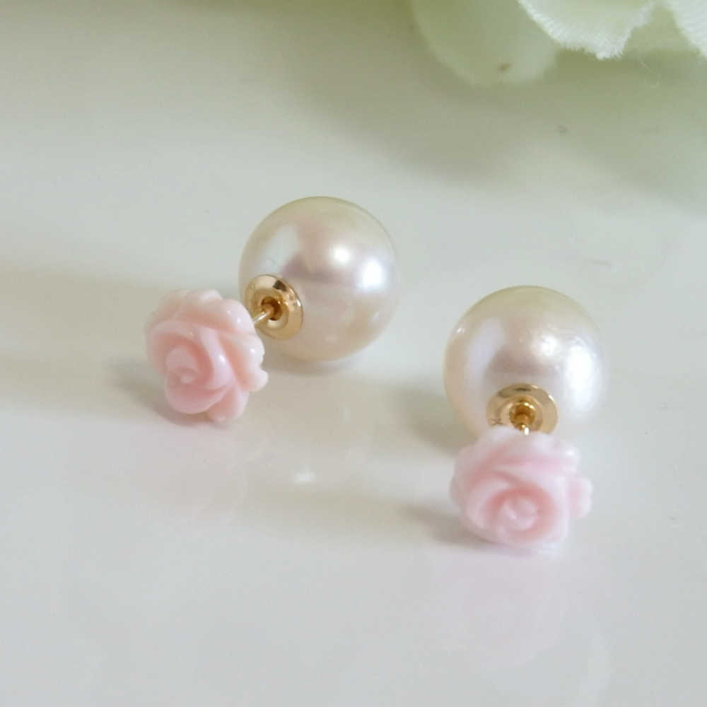 パールキャッチピアス