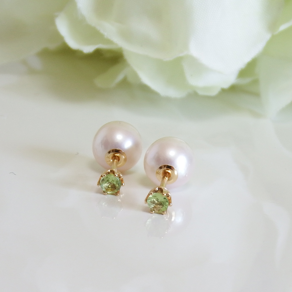 パールキャッチピアス