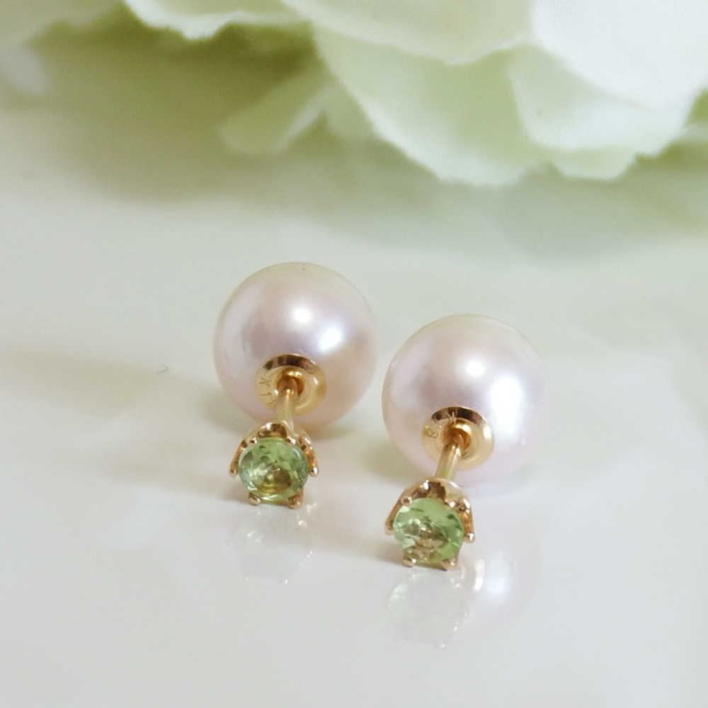 パールキャッチピアス