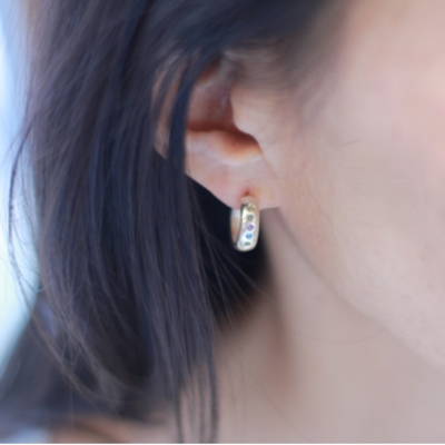 ５スターフープピアス画像２