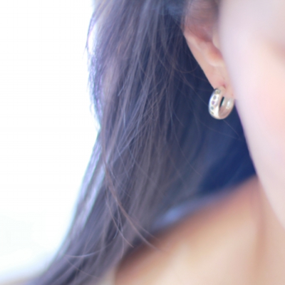 ５スターフープピアス画像１