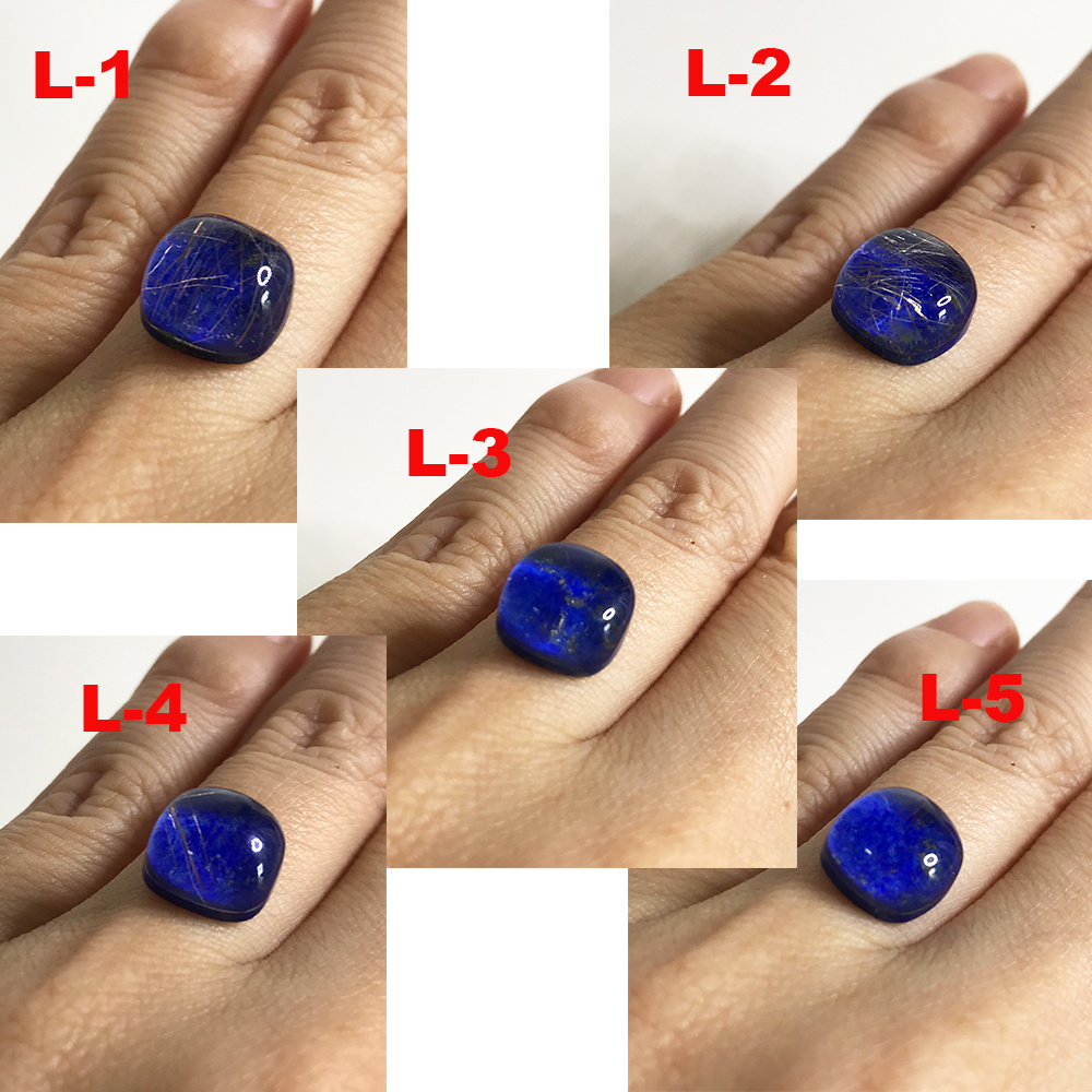 ルチルクォーツ＋ラピスラズリ