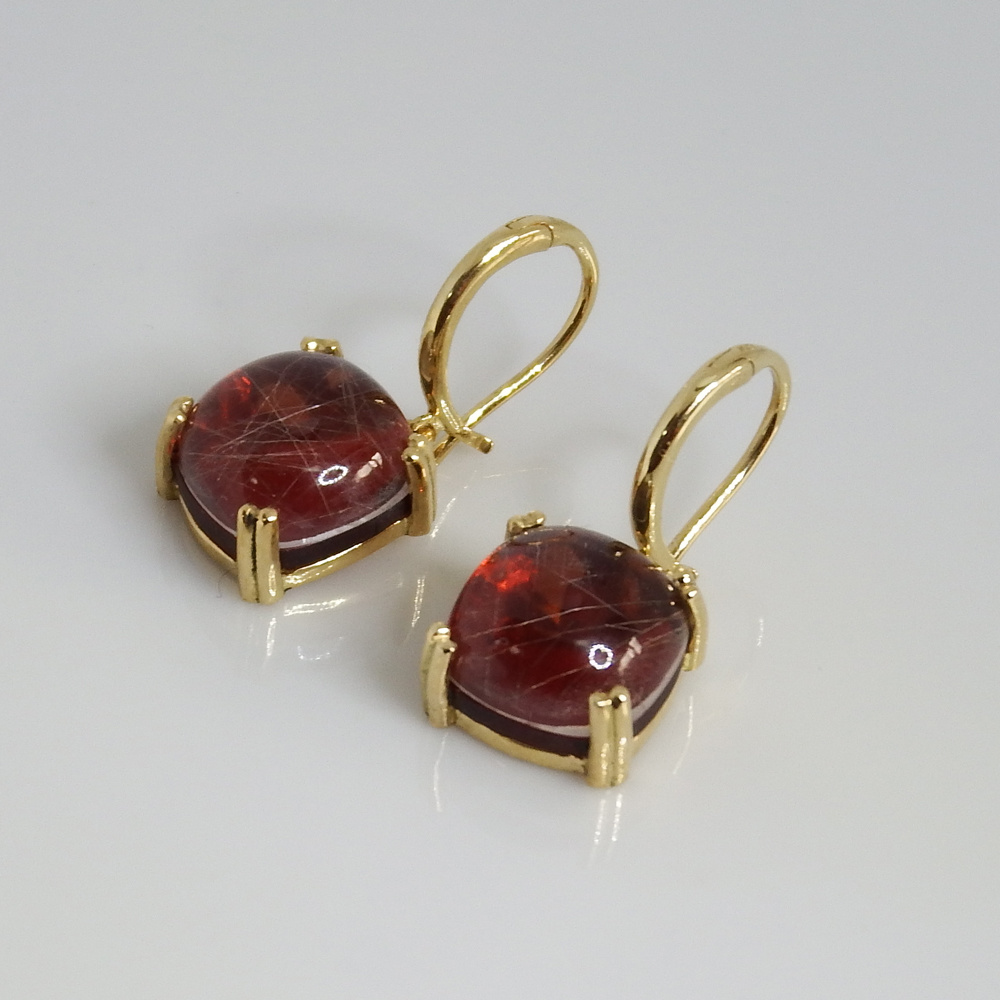 ルチルクォーツとターコイズ