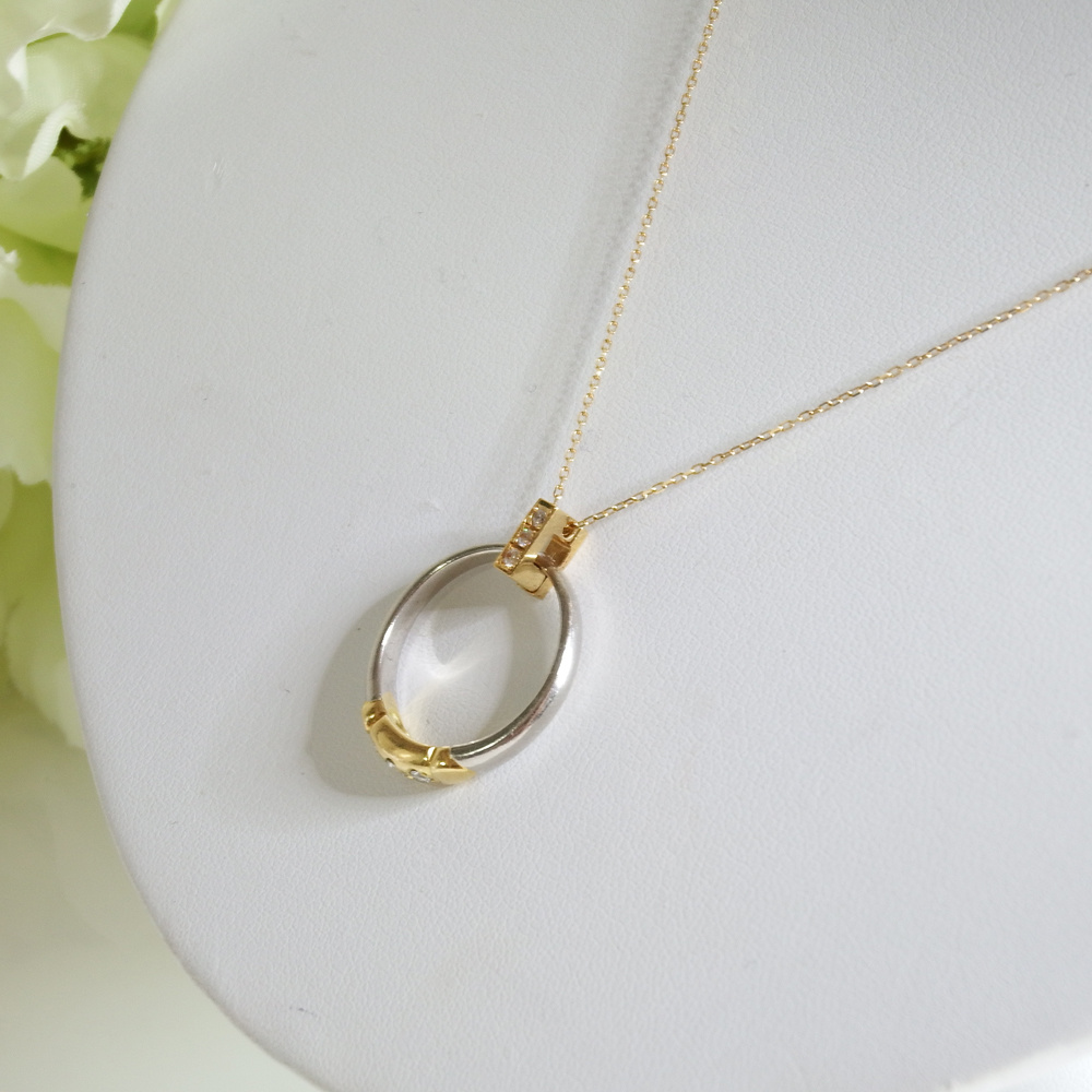 リングホルダーネックレス