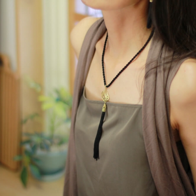 fleco pendant着用画像