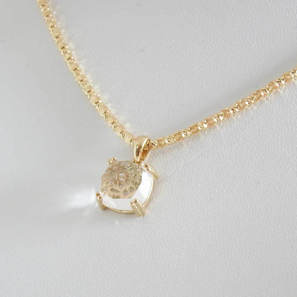 ルチルクォーツとターコイズ