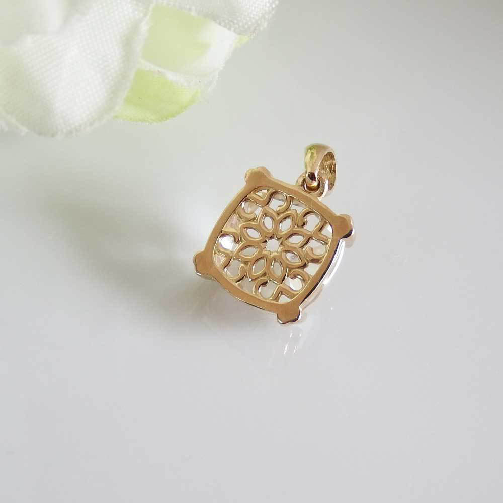 ルチルクォーツとターコイズ