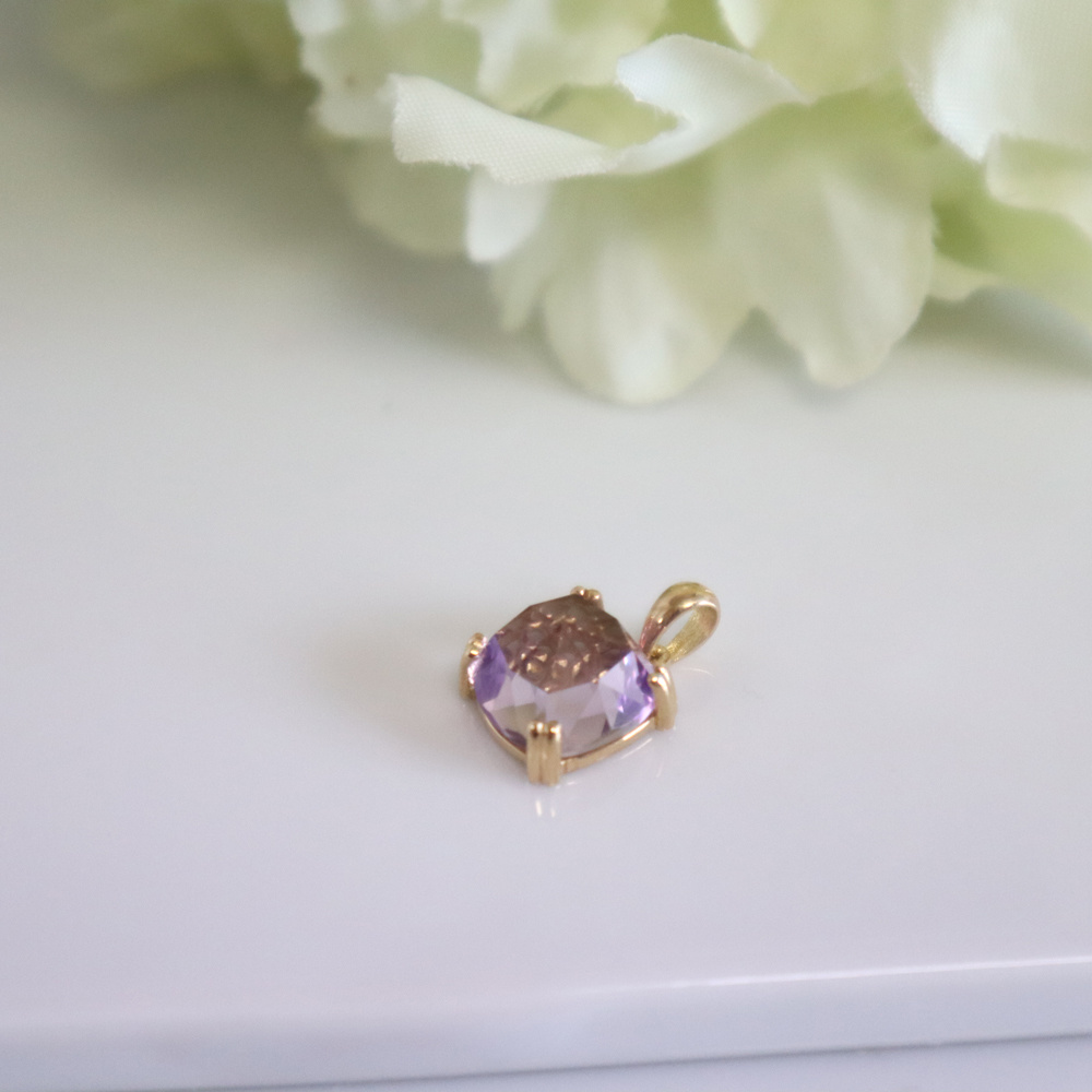 ルチルクォーツとターコイズ