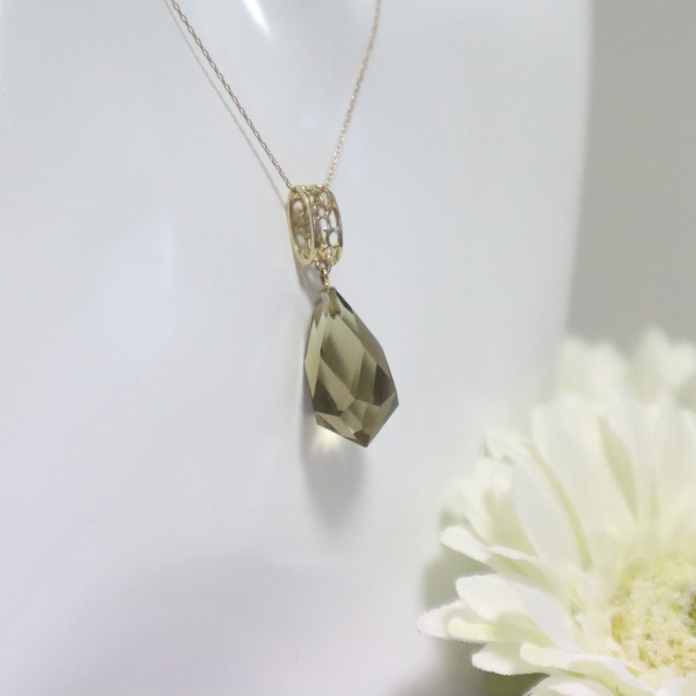 ルチルクォーツとターコイズ