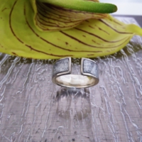 メンズレザーコンビリング